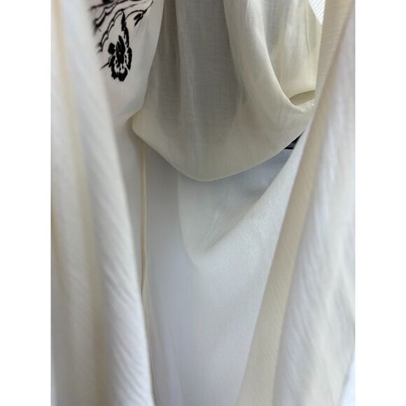 Knox Rose Cream Maxi Dress Size S Embroidered Ethnic Boho Bohemian Feminine - Picture 7 of 11